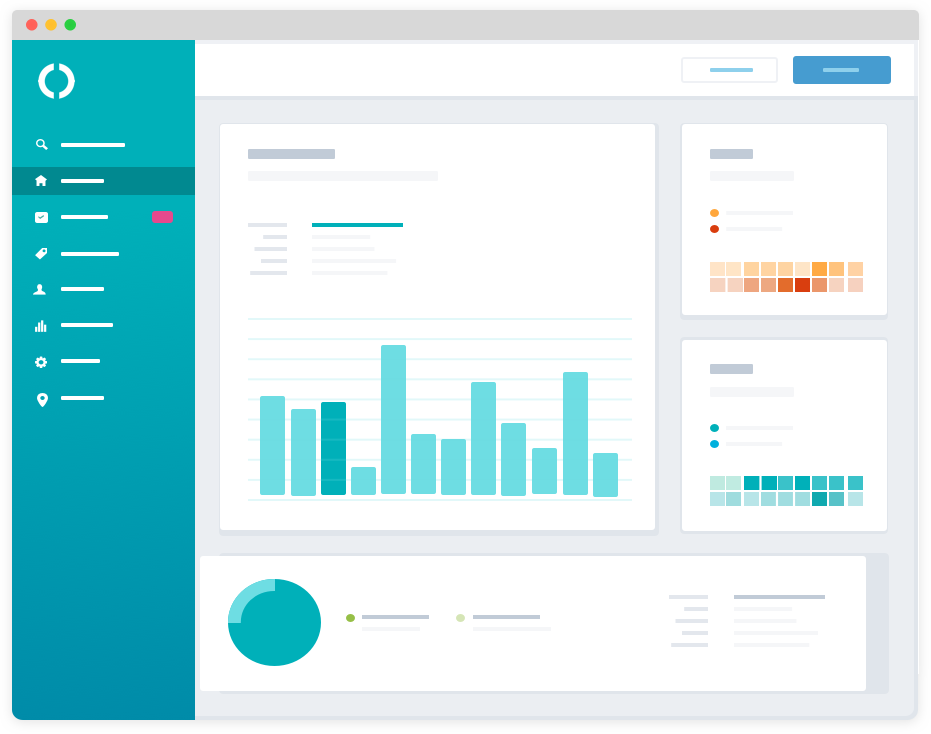 Claims Companion dashboard example
